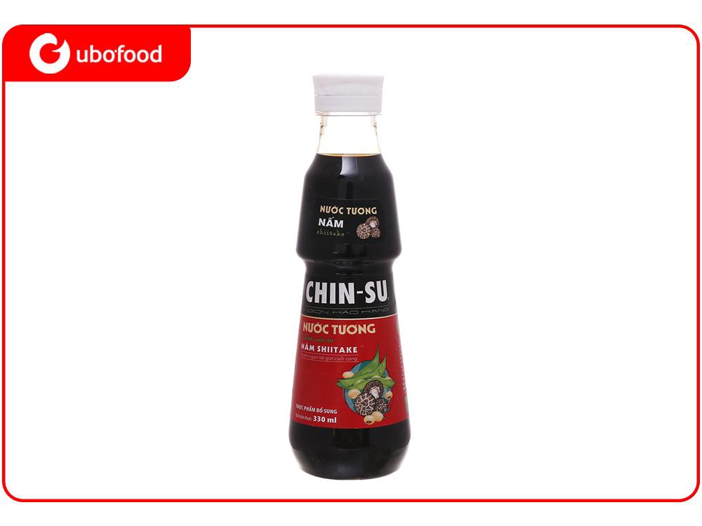 Nước tương Chinsu nấm Shiitake 330ml 